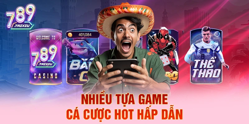 Đa dạng tựa game cá cược tại yo88